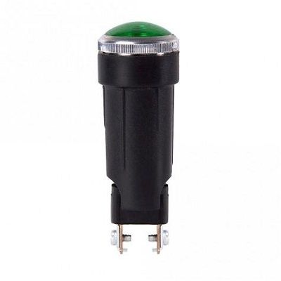 Luz Control Verde. Cristal diam, 18mm, para lampara T10 F98602 FAE