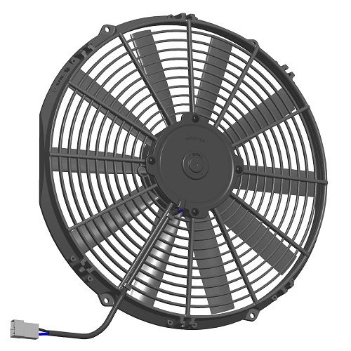 Electroventilador Spal 24V  Aspirante 350mm  382mm VA08-BP10/C-23A